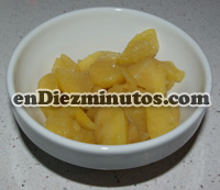 Compota de manzana