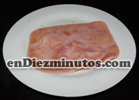 Jamon York a la plancha